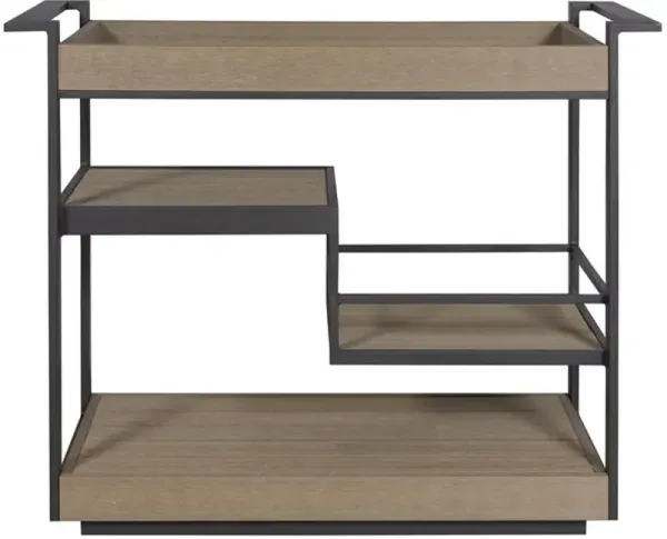 Montecito Outdoor Serving Cart