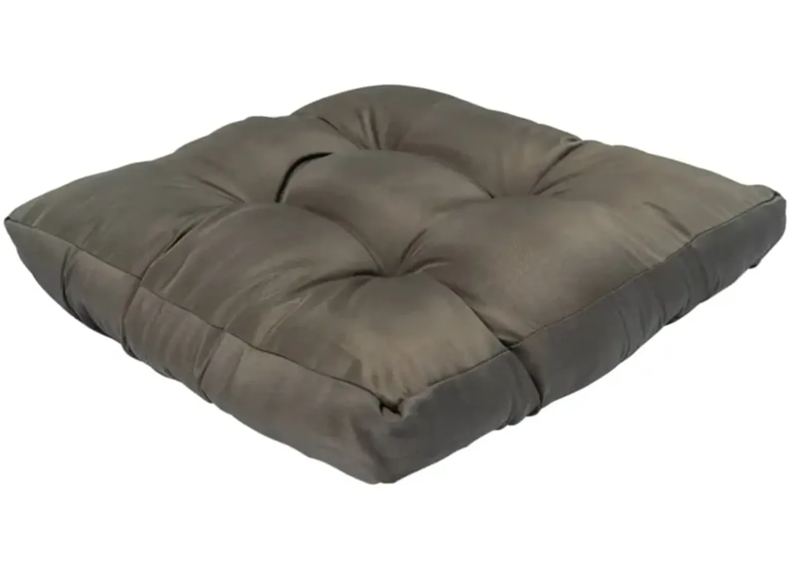 vidaXL Pallet Cushion Gray 22.8"x22.8"x3.9" Polyester