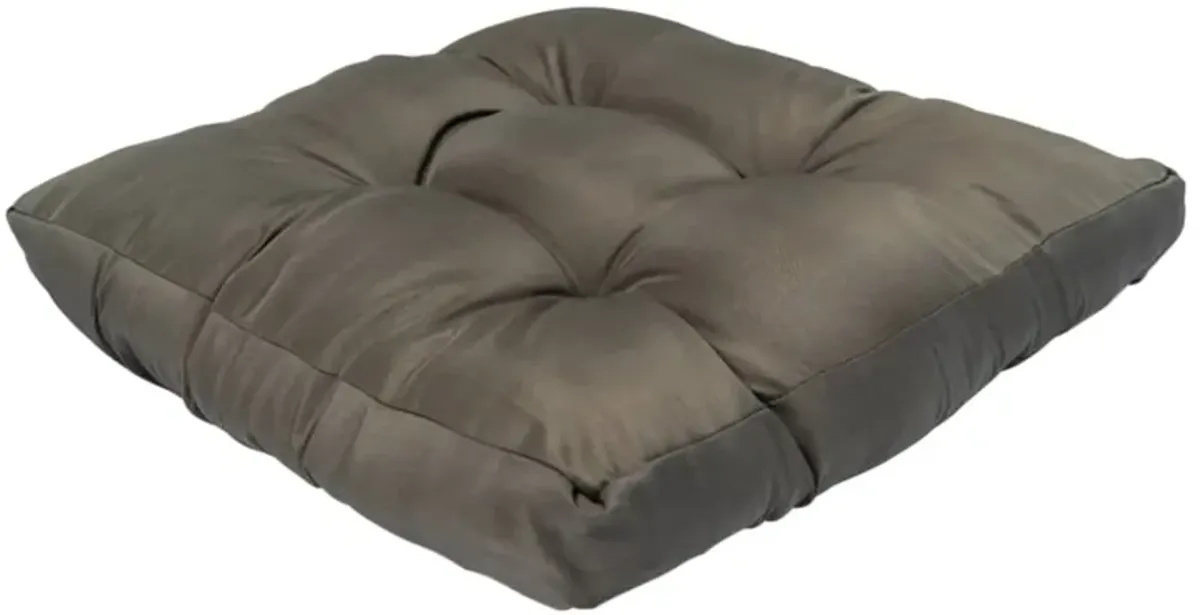 vidaXL Pallet Cushion Gray 22.8"x22.8"x3.9" Polyester