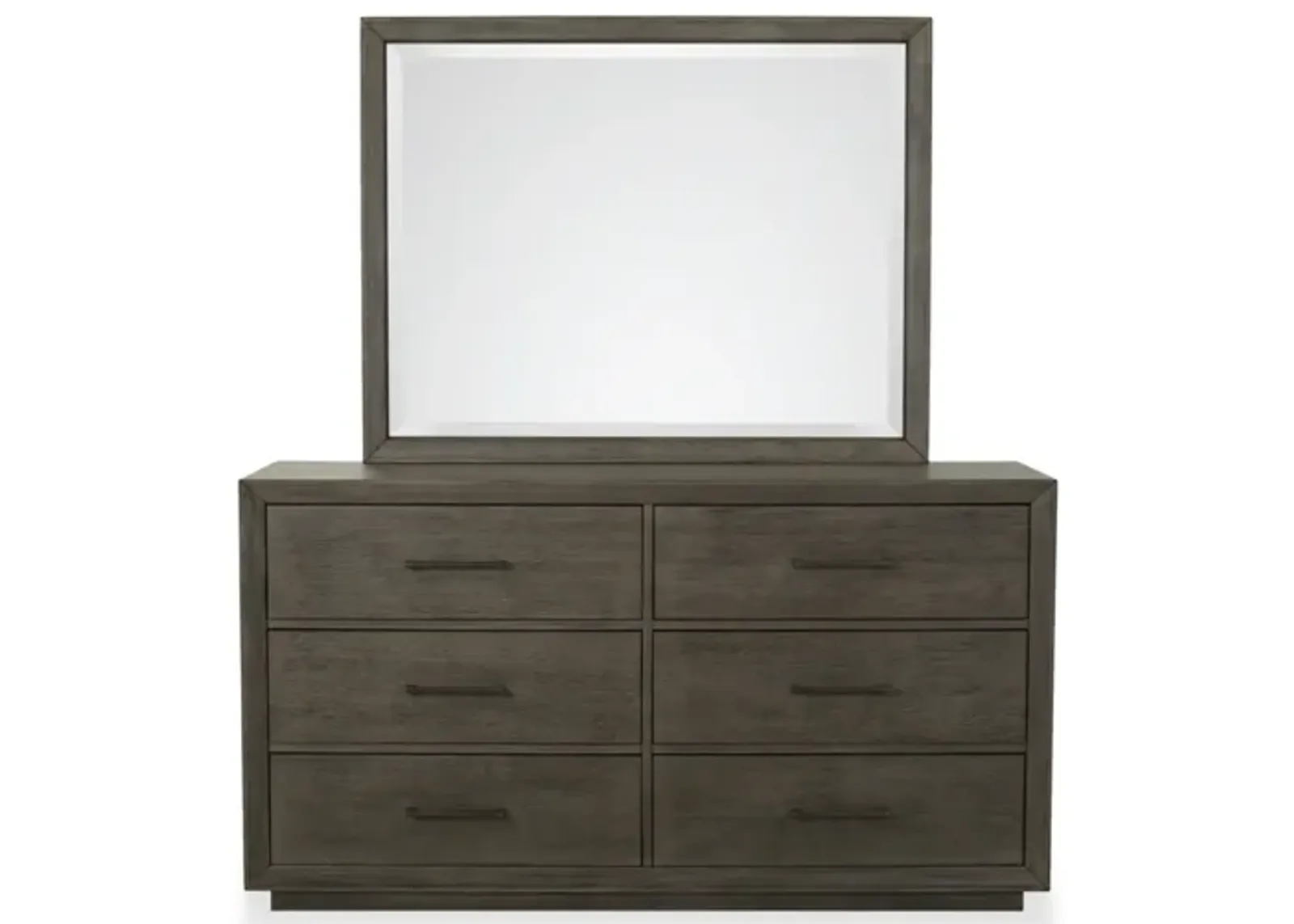 Platinum Dresser & Mirror Set