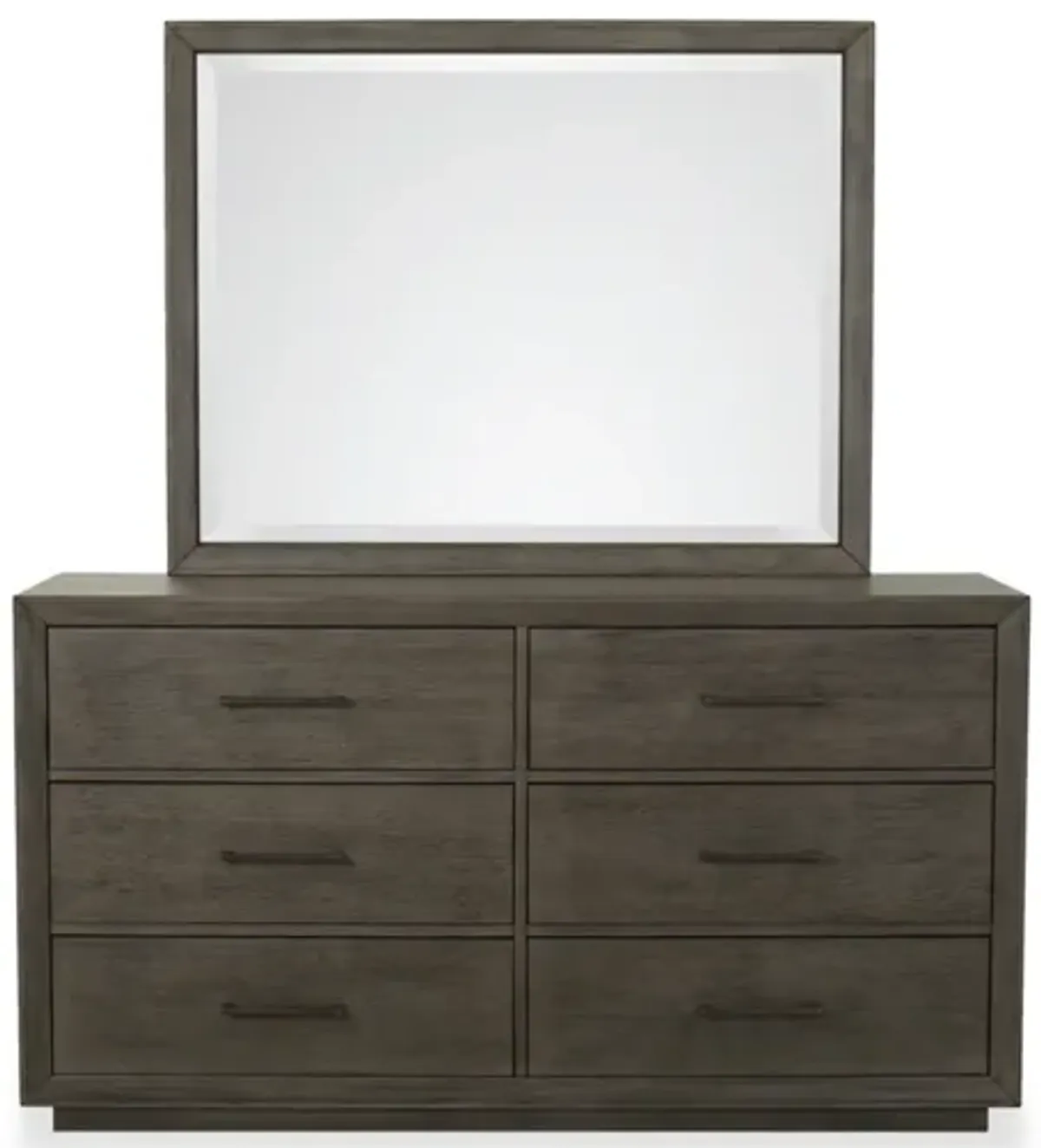 Platinum Dresser & Mirror Set