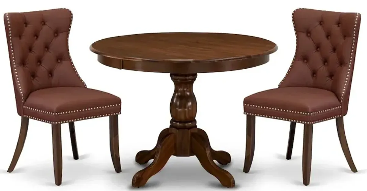 3 Piece Kitchen Table & Chairs Set