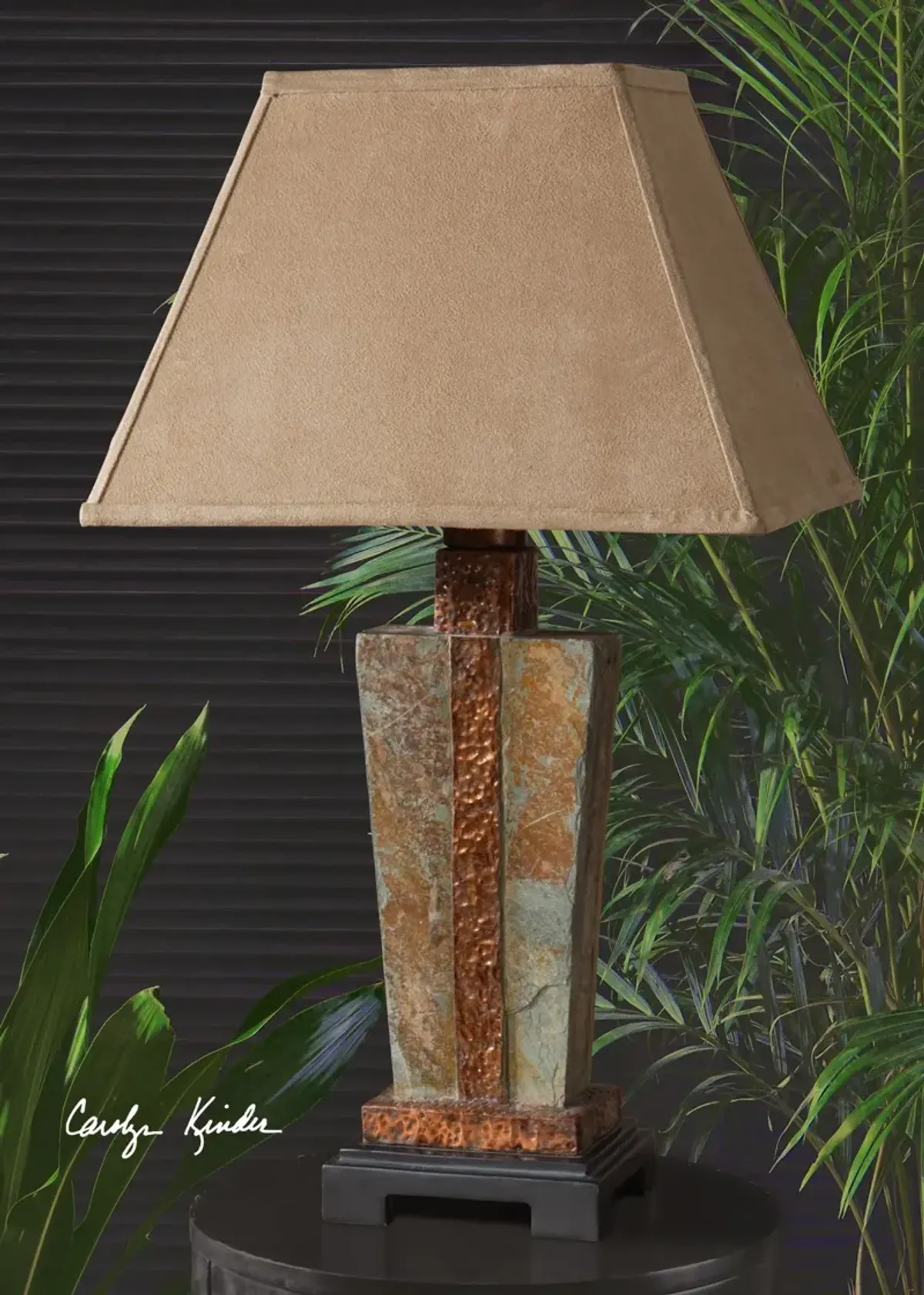 Uttermost Slate Accent Lamp