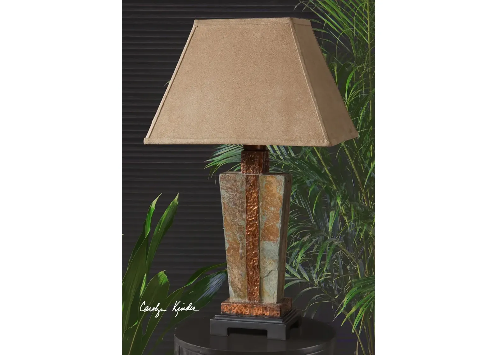 Uttermost Slate Accent Lamp