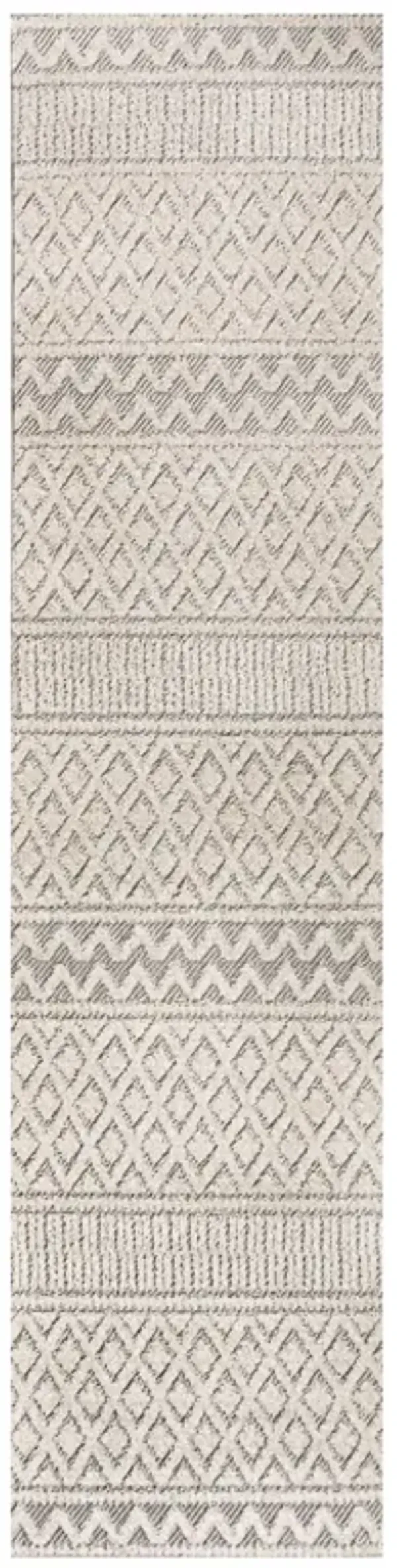 Ormond High-Low Modern Trellis Geometric Area Rug
