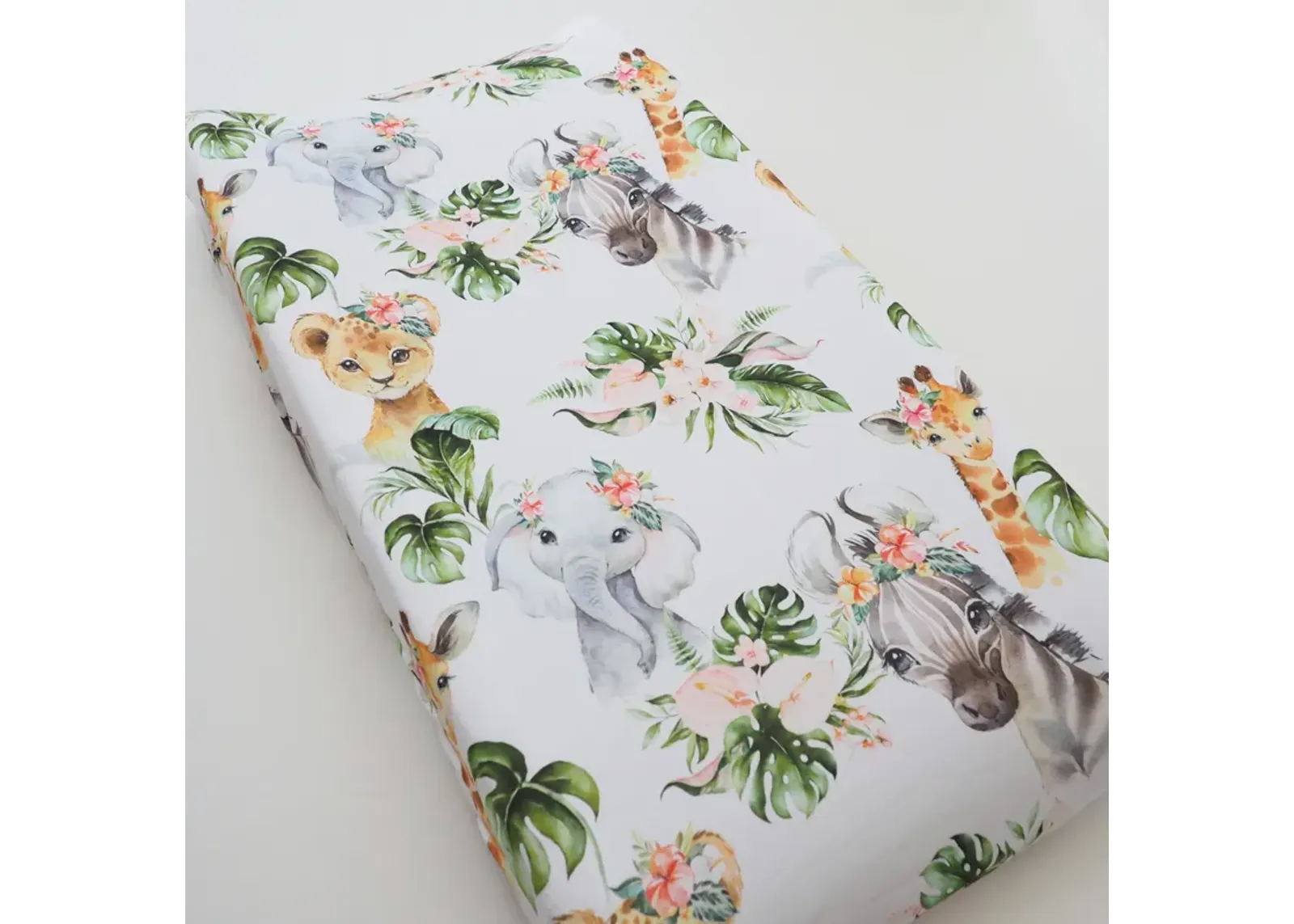 Baby Changing Pad Cover - Africa Animals