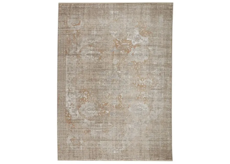 En Blanc Aubin Natural 5'3" x 7'6" Rug