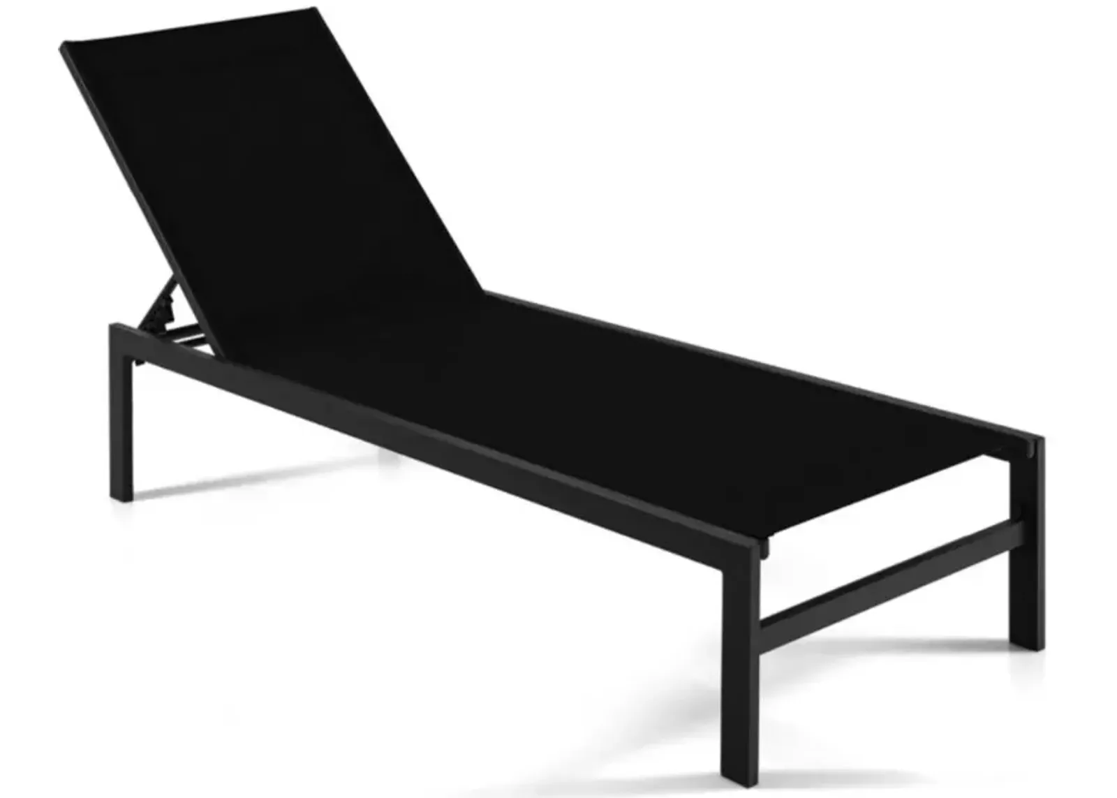 Hivvago 6-Position Chaise Lounge Chairs with Rustproof Aluminium Frame