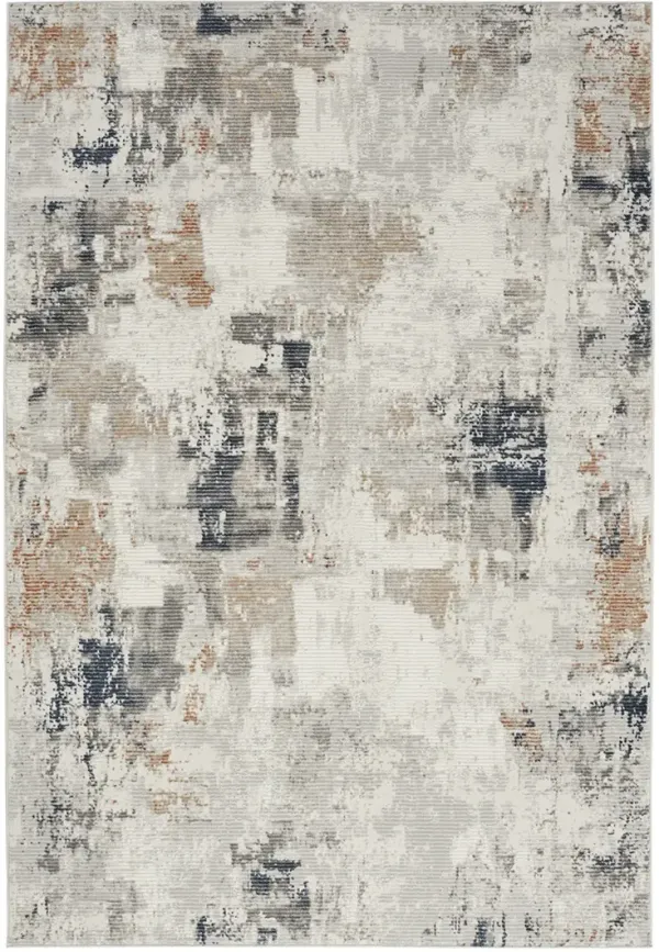 Home Texture HMT04 Gray/Blue 7'10" x 9'10" Rug