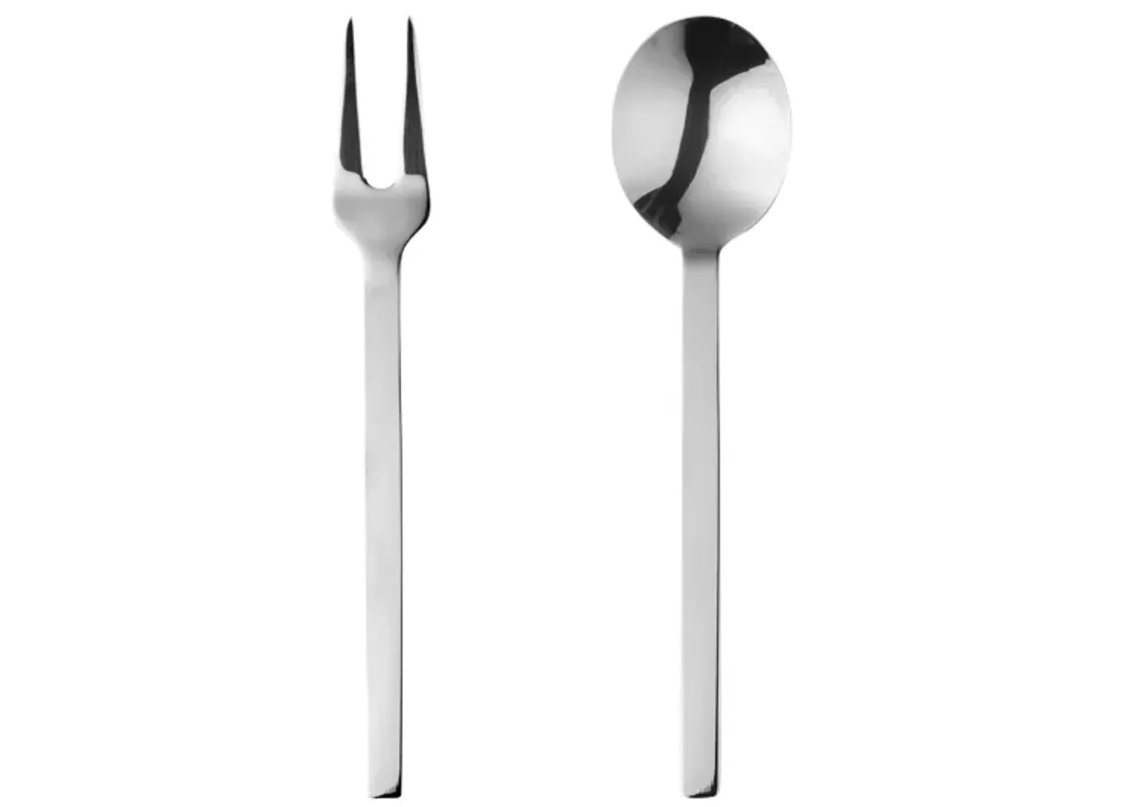 Stile By Pininarina 2-Piece Serving Set in Mirror