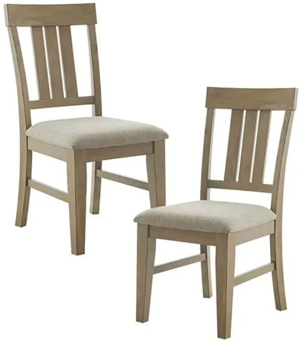 Belen Kox Rustic Reclaimed Wood Dining Chair Set of 2, Belen Kox