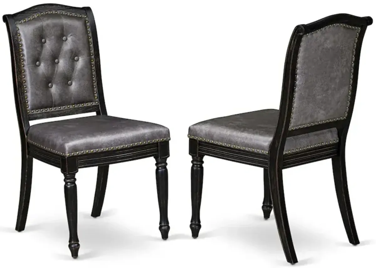Parson Kitchen Room Chairs Set of 2