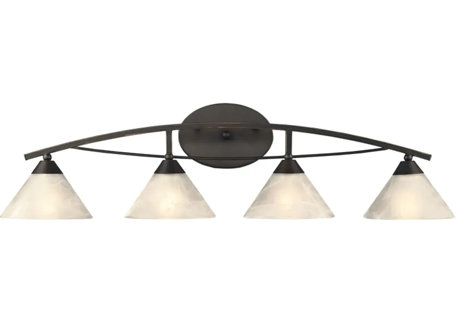 Elysburg 36'' Wide 4-Light Bronze Vanity Light