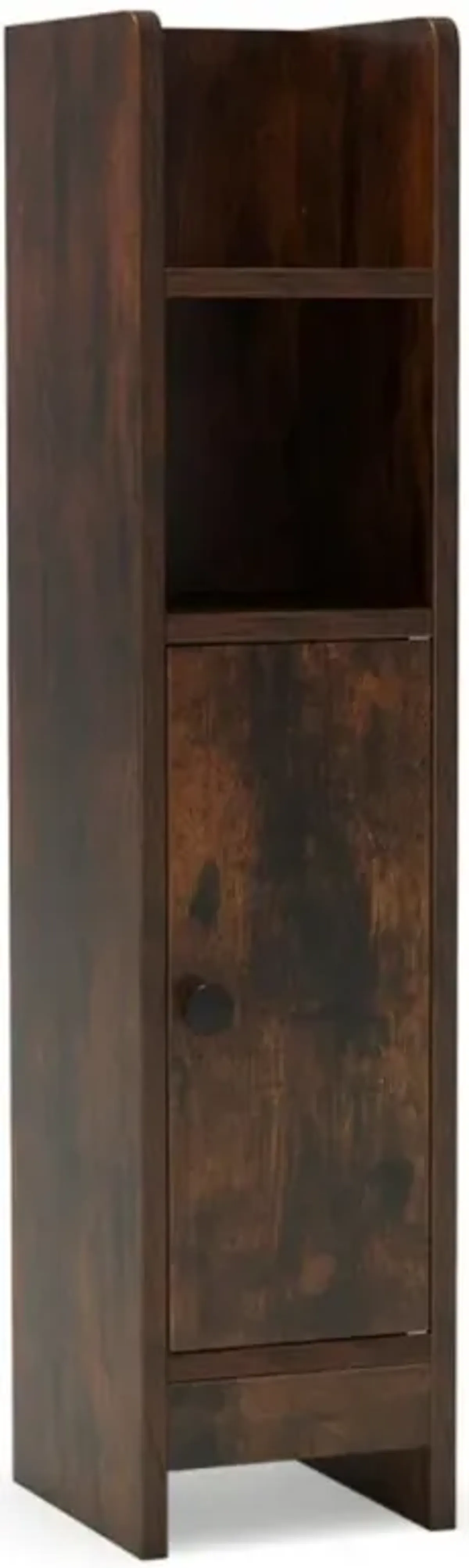 Hivvago Bathroom Slim Cabinet Corner with Door and Adjustable Shelf
