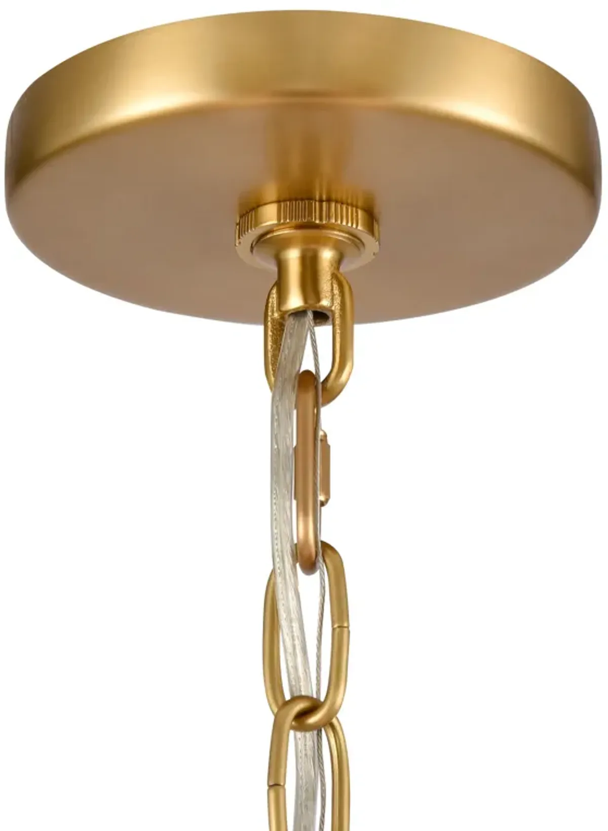 Neville 23'' Wide 5-Light Brass Chandelier