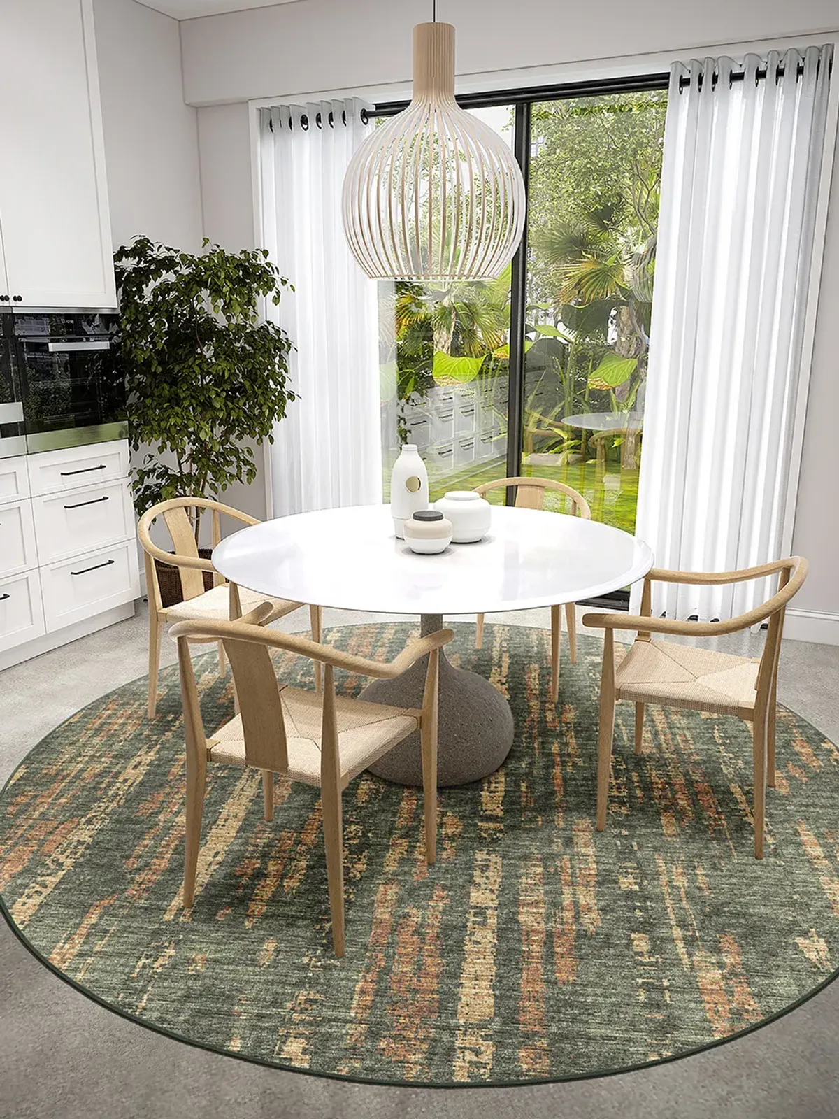 Winslow WL6 Olive 6' Rug