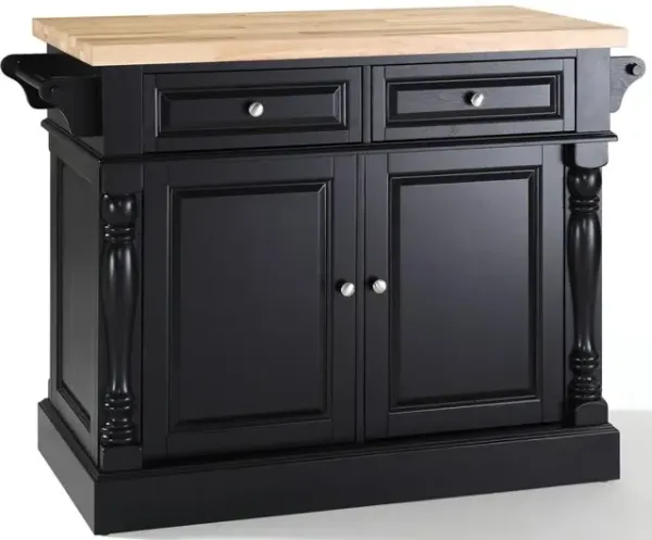 Crosley Furniture Oxford Butcher Block Kitchen Island