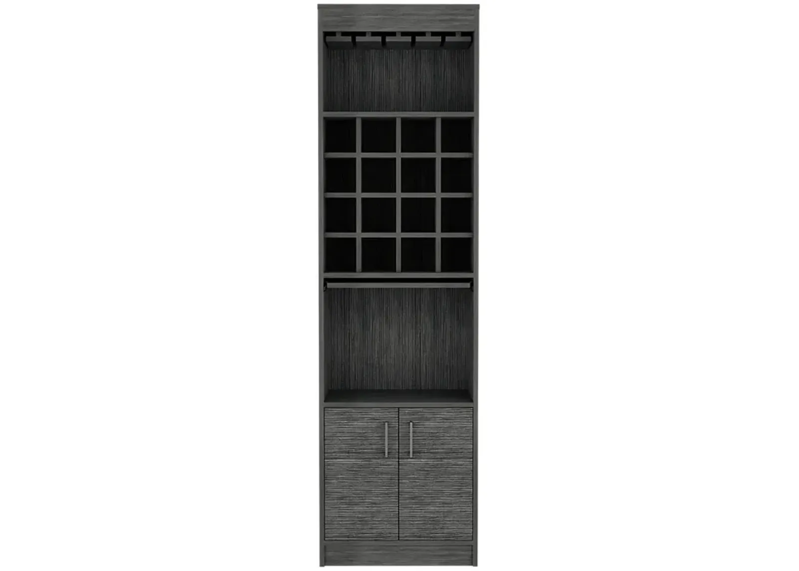 Bar Cabinet Modoc, Living Room, Smoky Oak