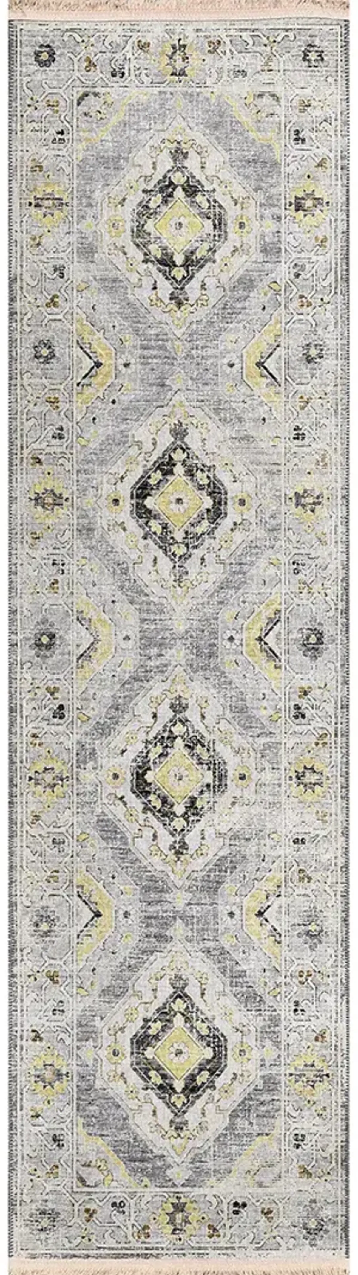 Marbella MB1 Grey 2'3" x 10' Rug