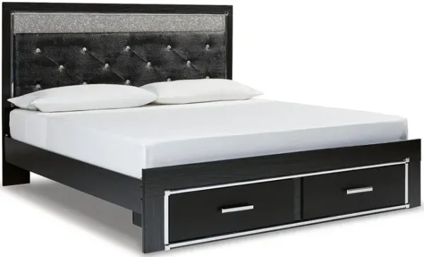 Kaydell King Uph Panel Storage Bed