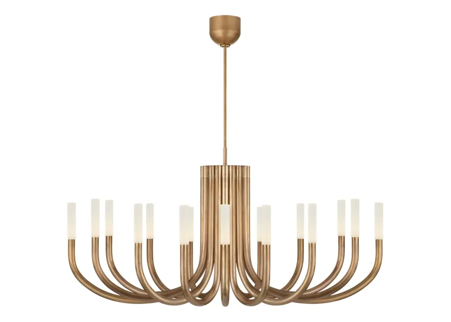 Rousseau Large Oval Chandelier