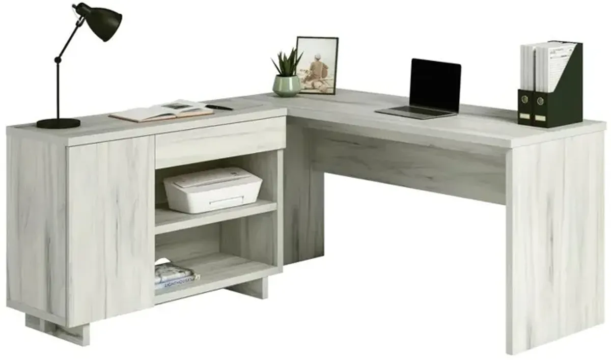 Sauder Porto Palma Desk With Credenza A2