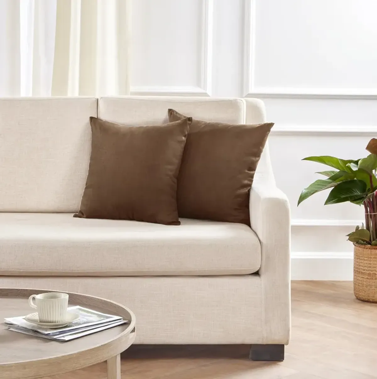 Solino Home 100% Pure Linen Pillow Cover - Montauk