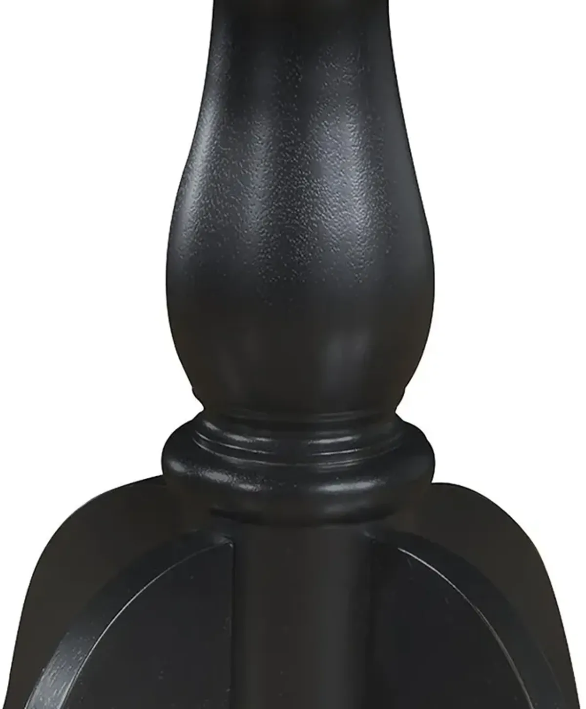 Carolina Living Fairview 30 Round Pedestal Dining Table - Antique Black