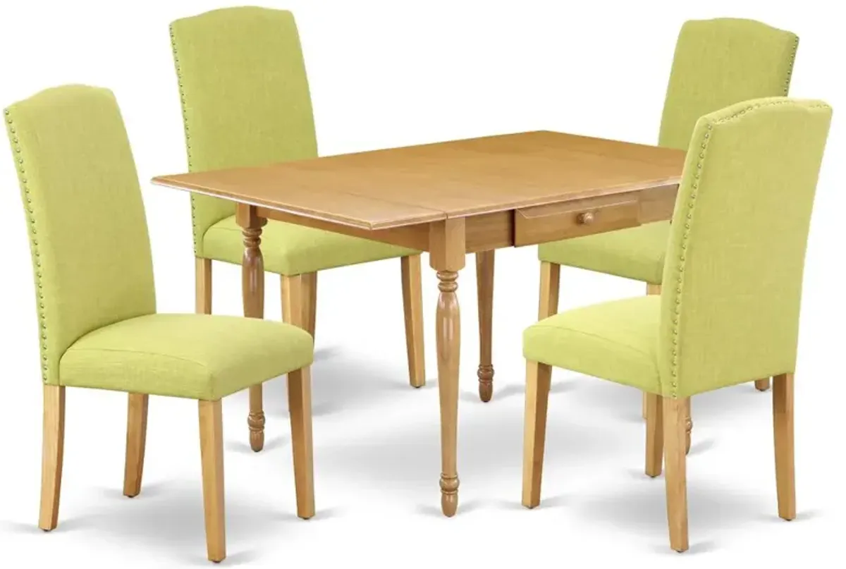 Dining Room Set Oak, MZEN5-OAK-07
