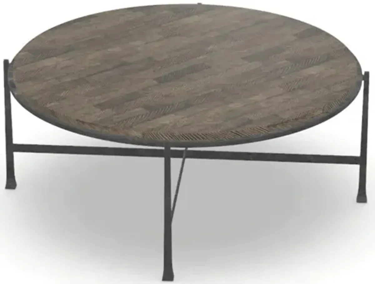 Brut Round Cocktail Table