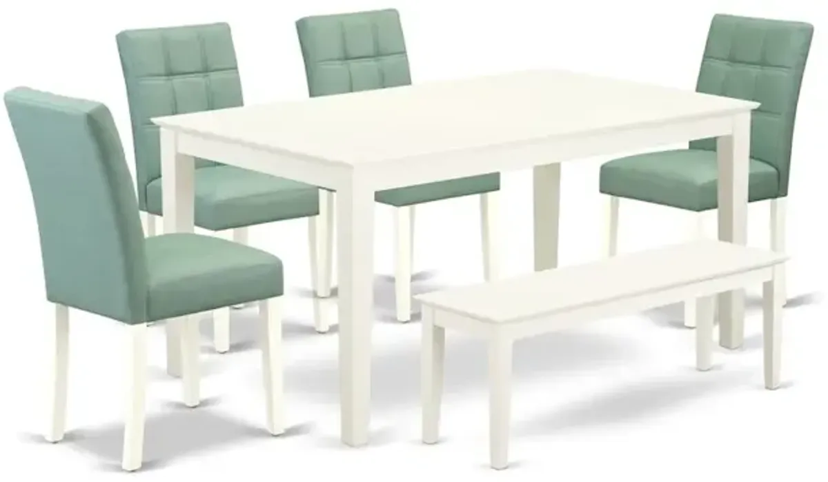6 Piece Table Set consists A Wood Table