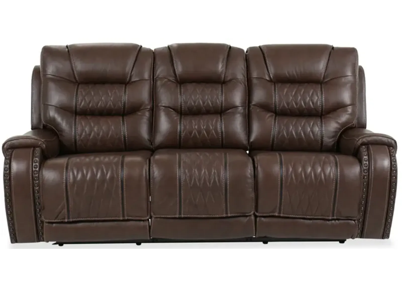 Yosemite Power Leather Reclining Sofa