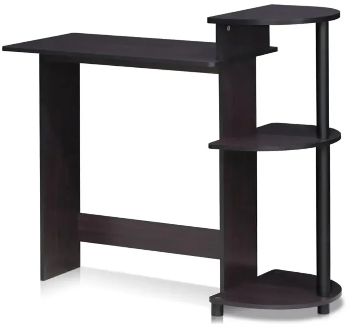 Contemporary Home Office Computer Desk in Black Finish