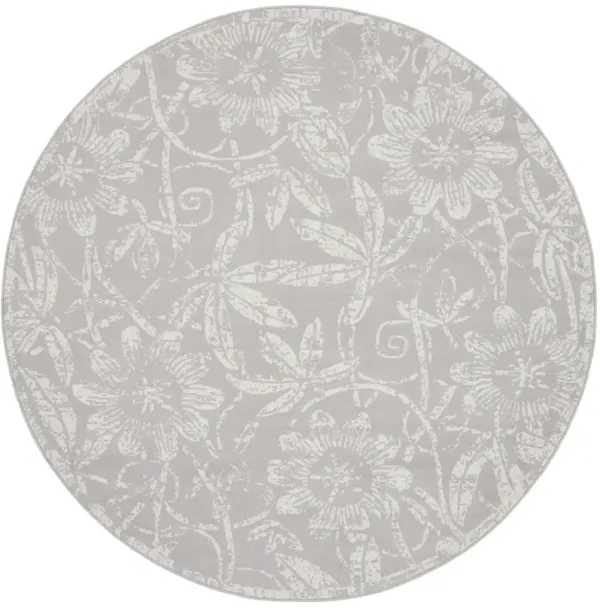 Whimsicle WHS05 Gray 8'4" x 11'6" Rug
