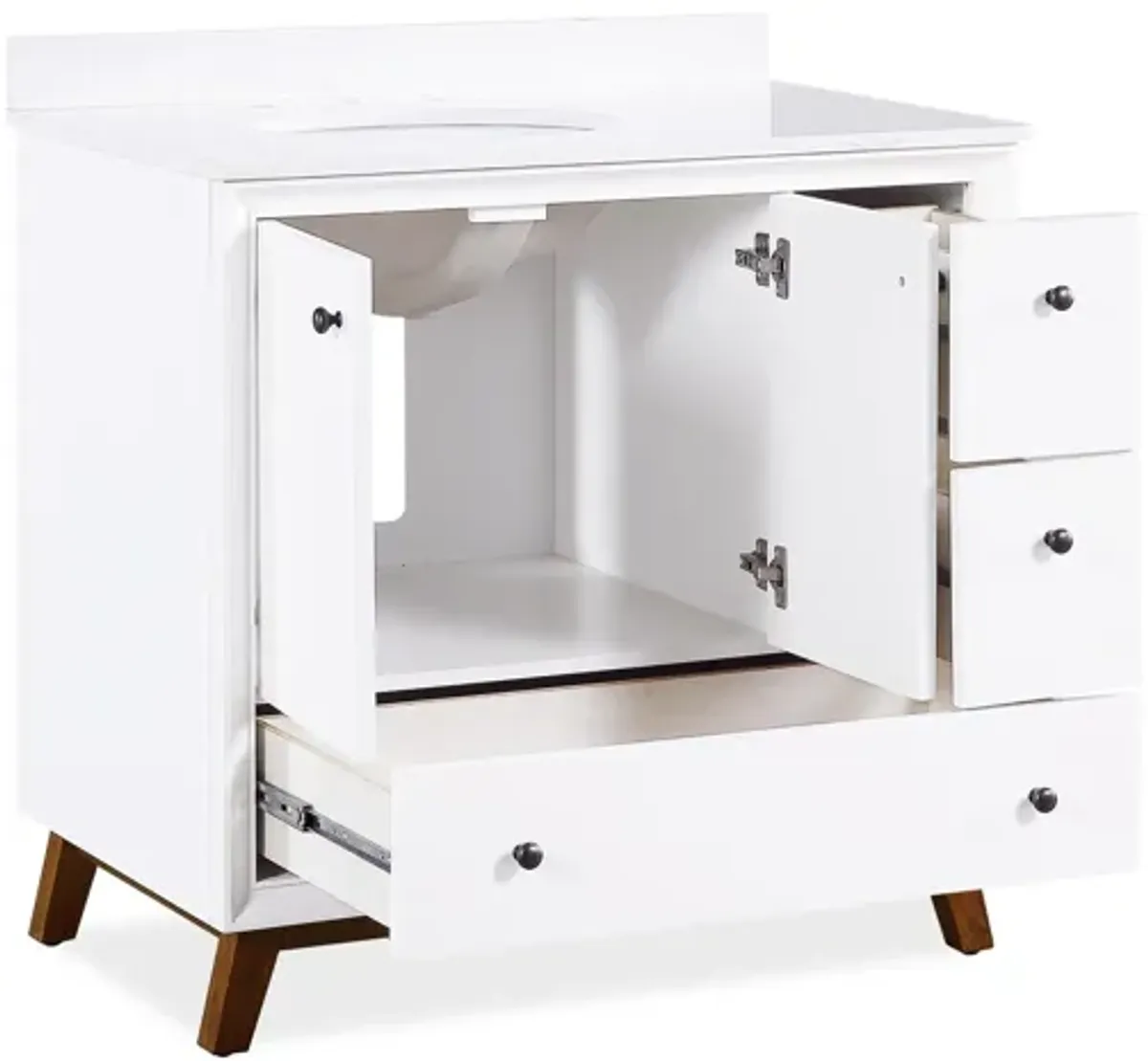 DHP Bleeker 36 Inch Bathroom Vanity