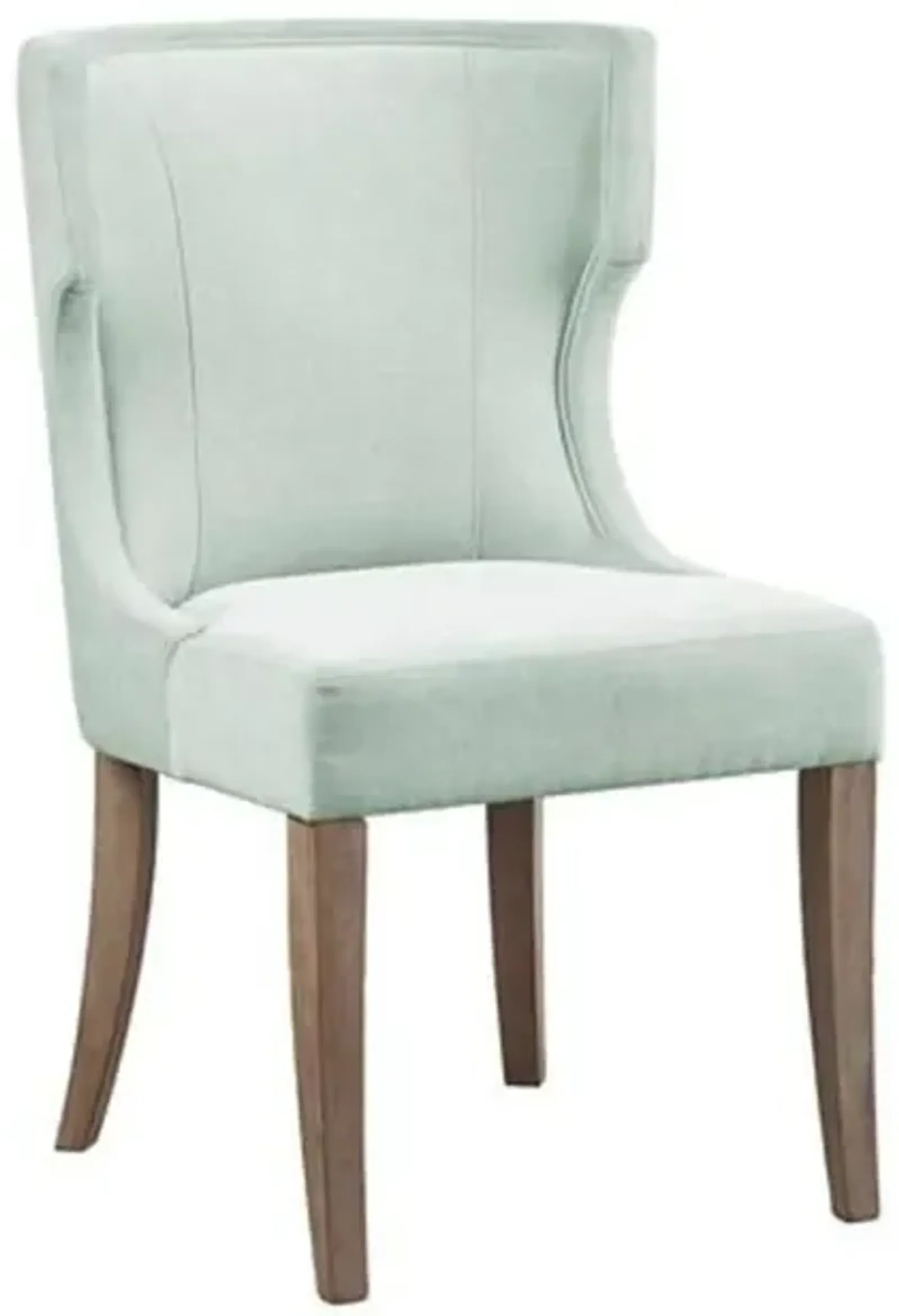 Belen Kox Green Wingback Dining Chair, Belen Kox