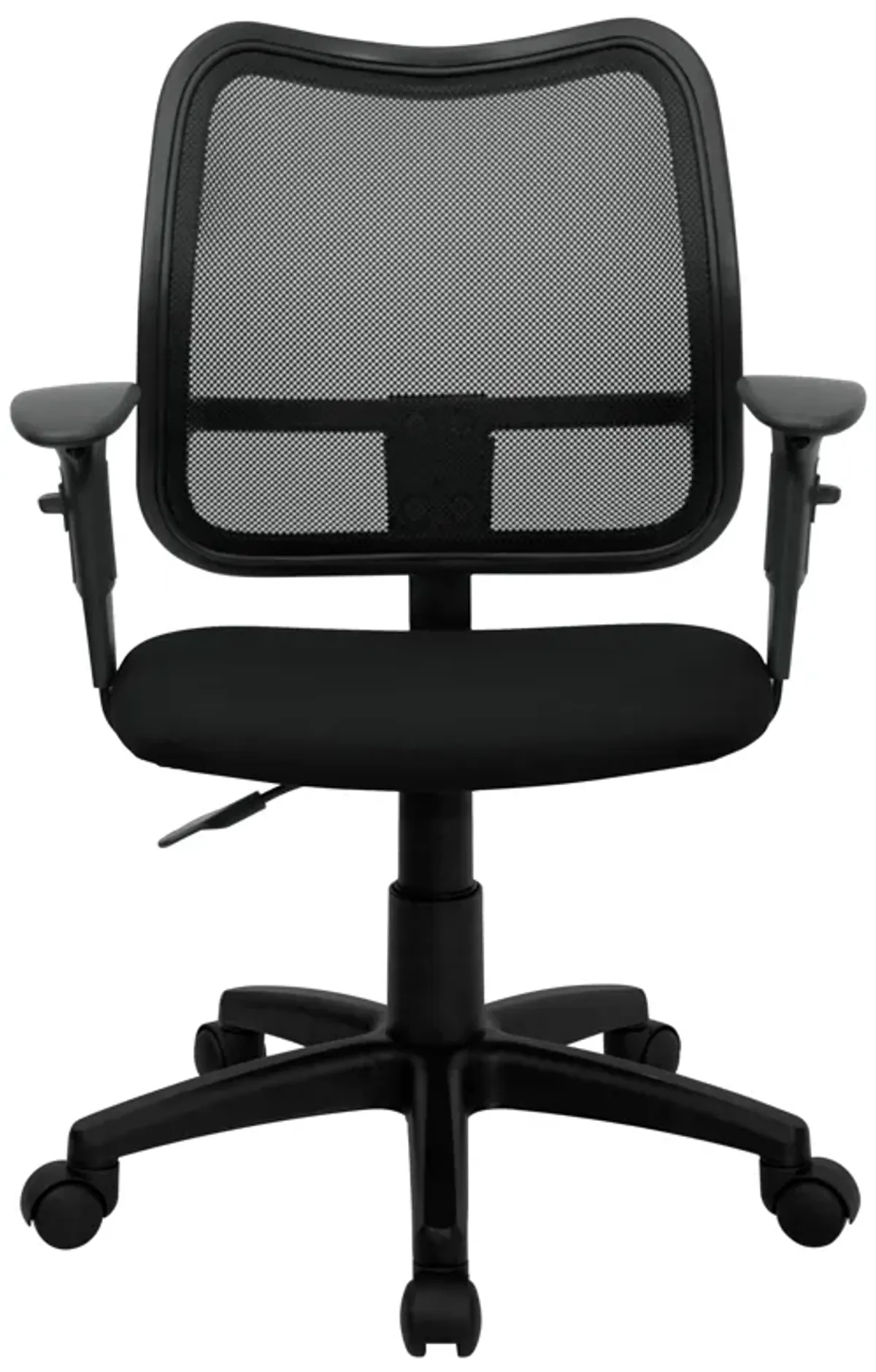 Alber Mid-Back Mesh Swivel Task Office Chair with Adjustable Arms