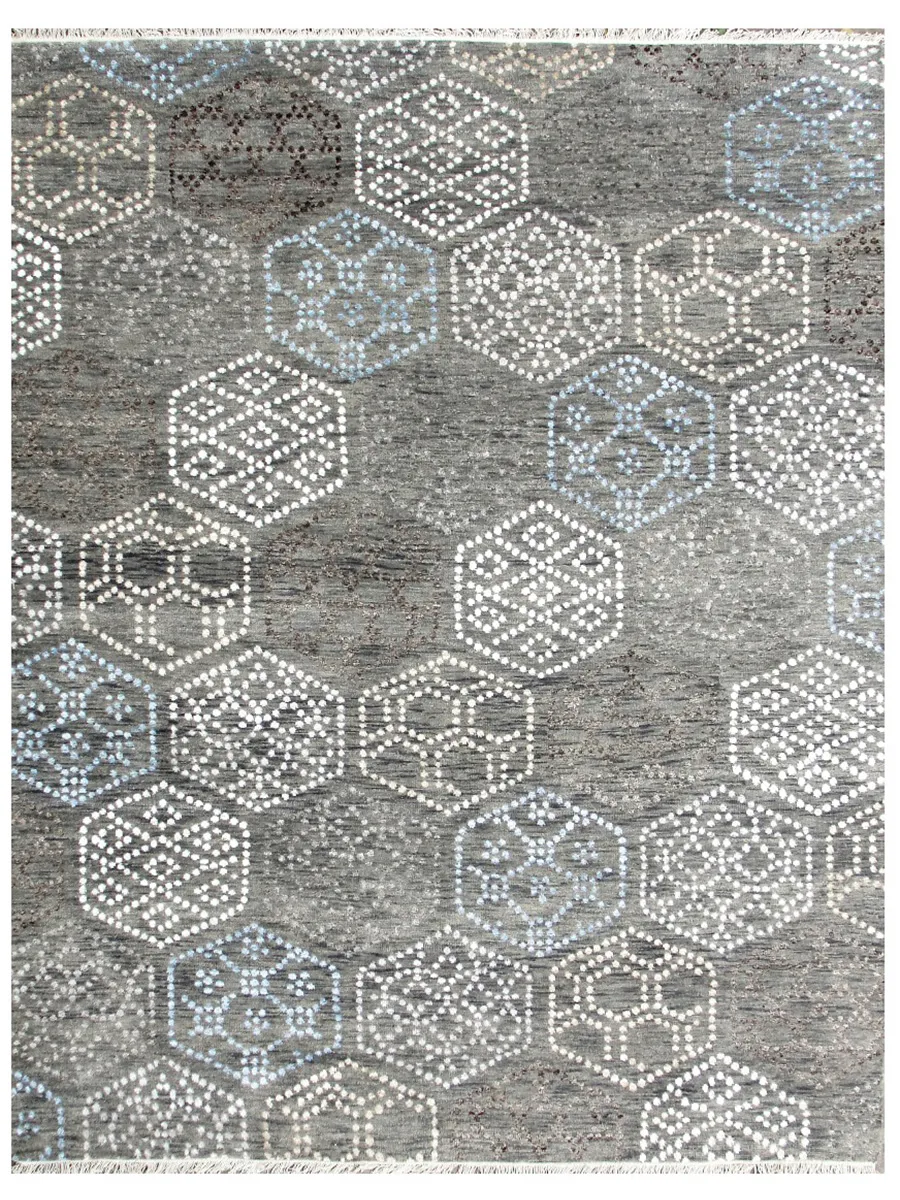 Marque MARN595 Charcoal 10" x 14" Rug