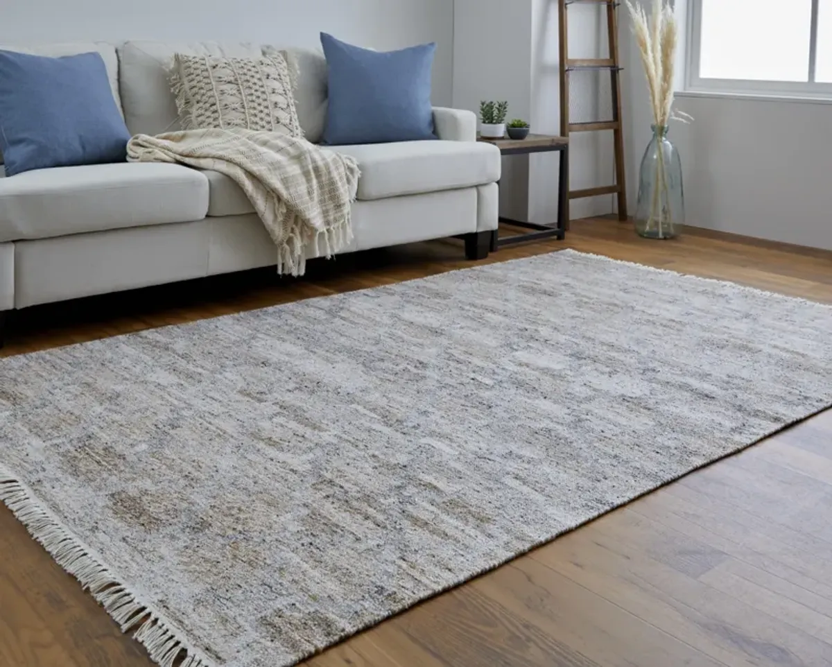 Beckett 0787F Tan/Gray/Ivory 5' x 8' Rug