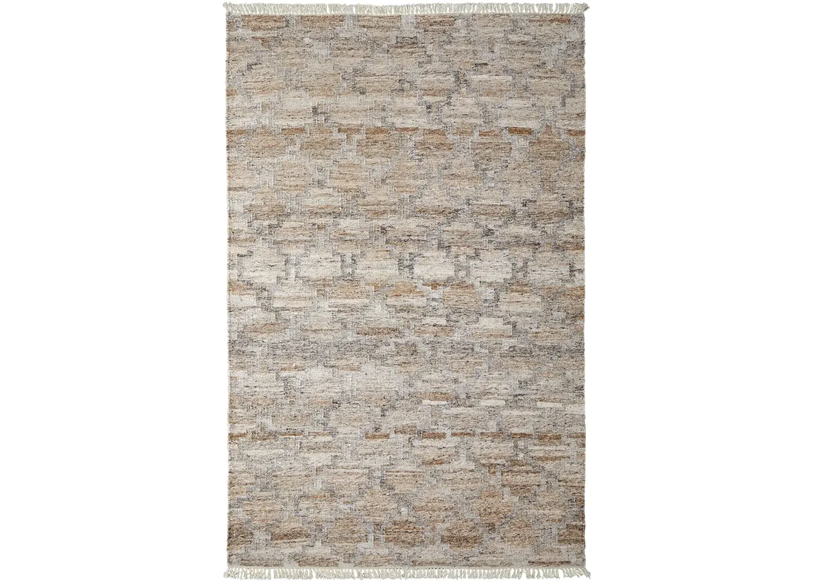 Beckett 0787F Tan/Gray/Ivory 5' x 8' Rug