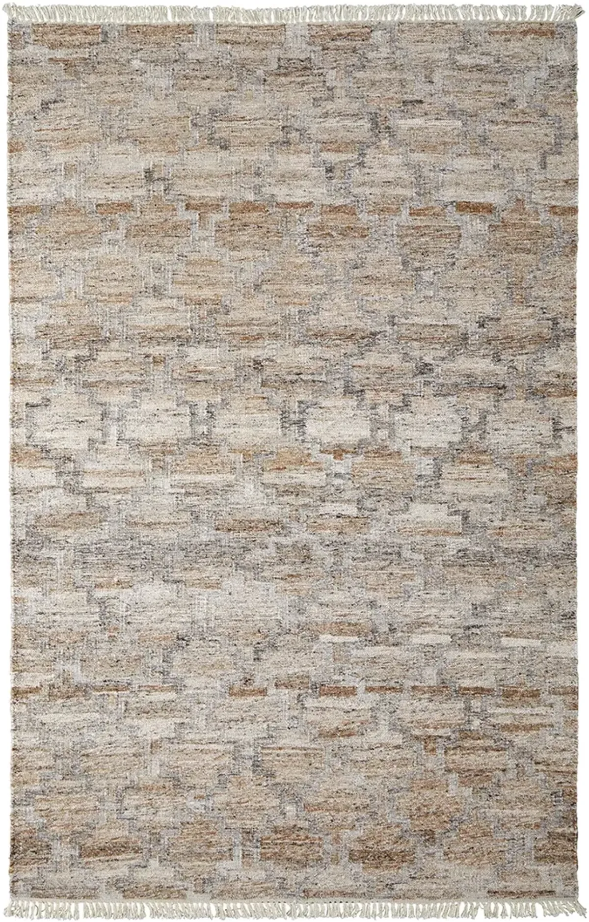 Beckett 0787F Tan/Gray/Ivory 5' x 8' Rug