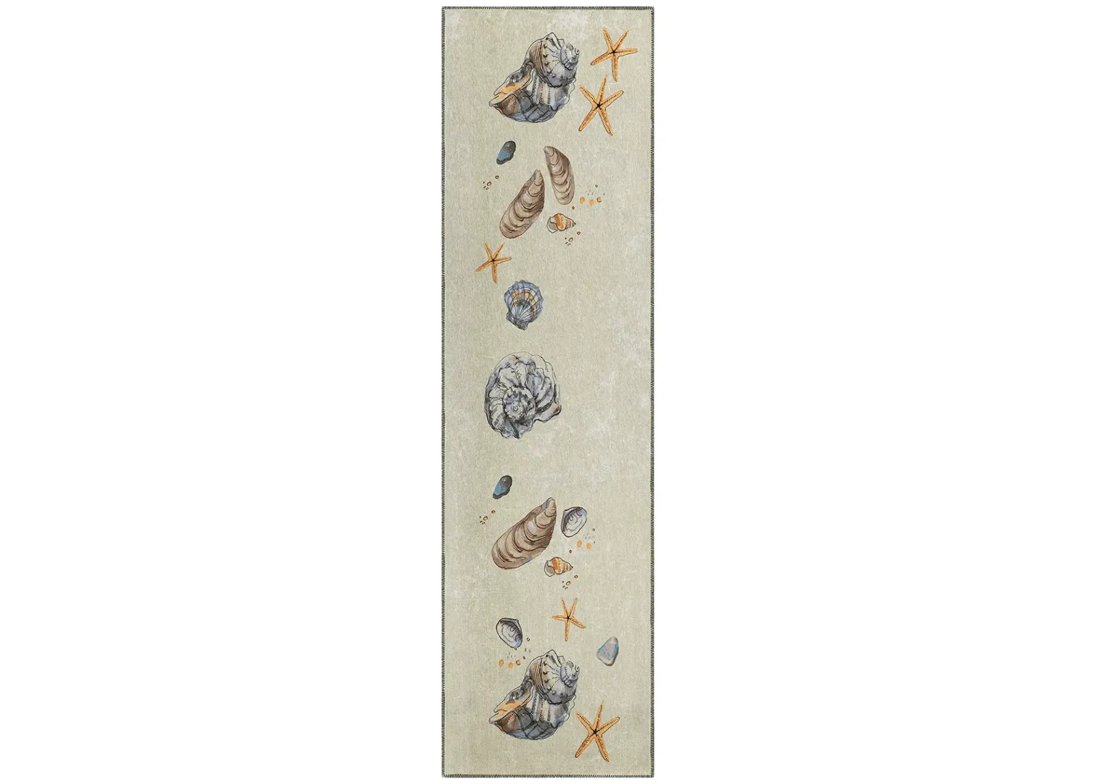 Seabreeze SZ9 Ivory 2'3" x 7'6" Rug