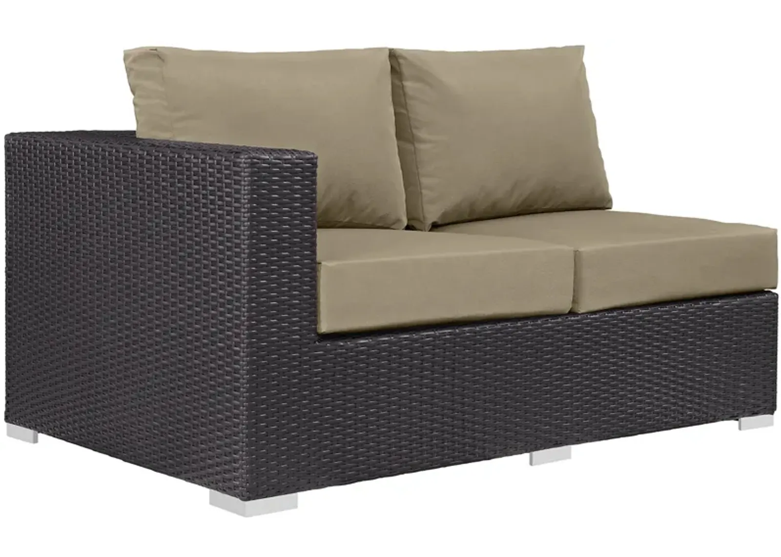 Modway - Convene Outdoor Patio Left Arm Loveseat