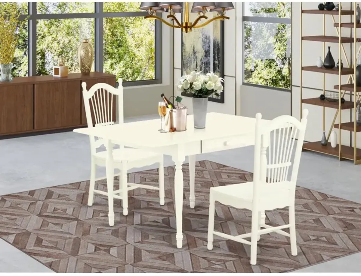 Dining Room Set Linen White