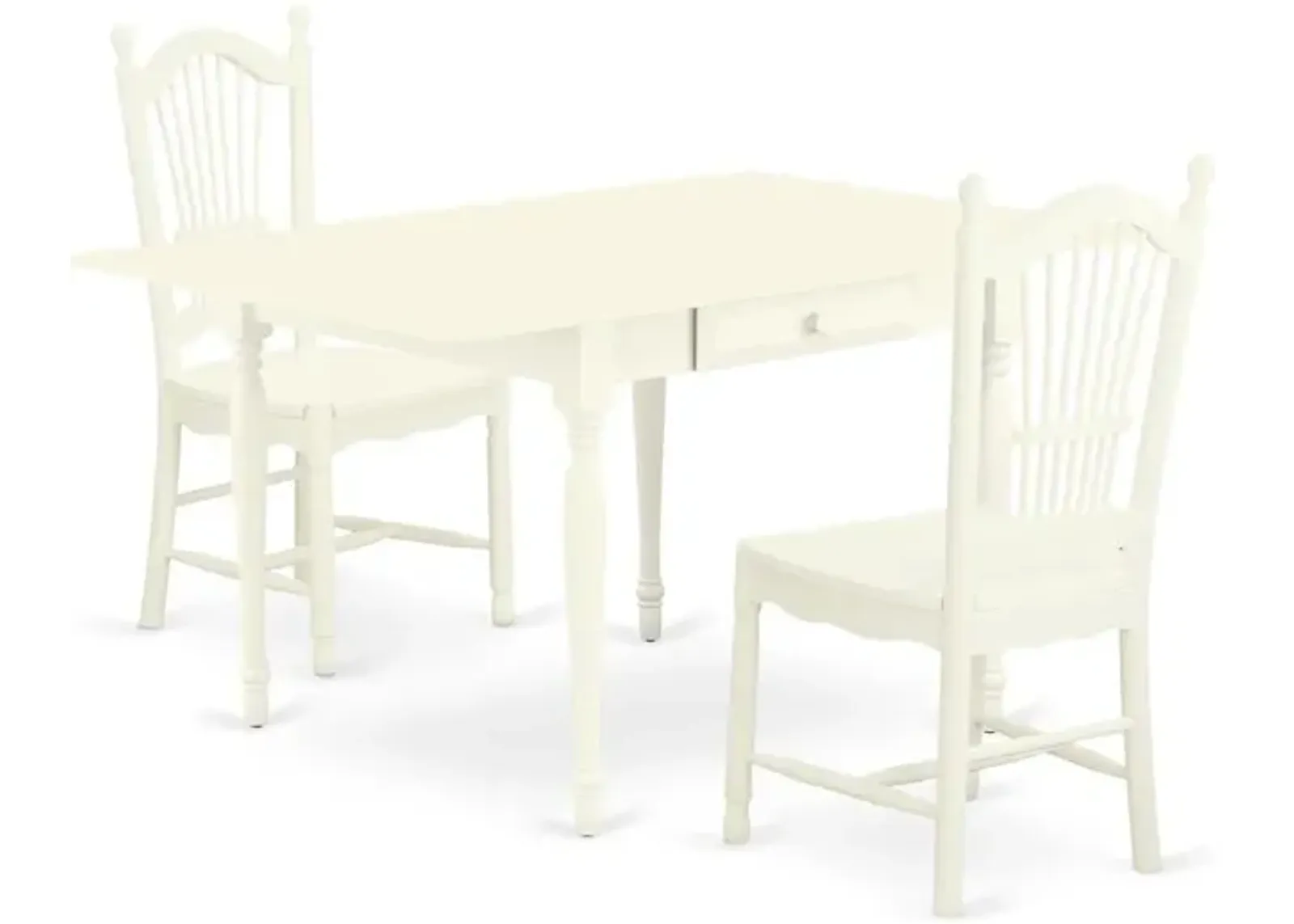 Dining Room Set Linen White