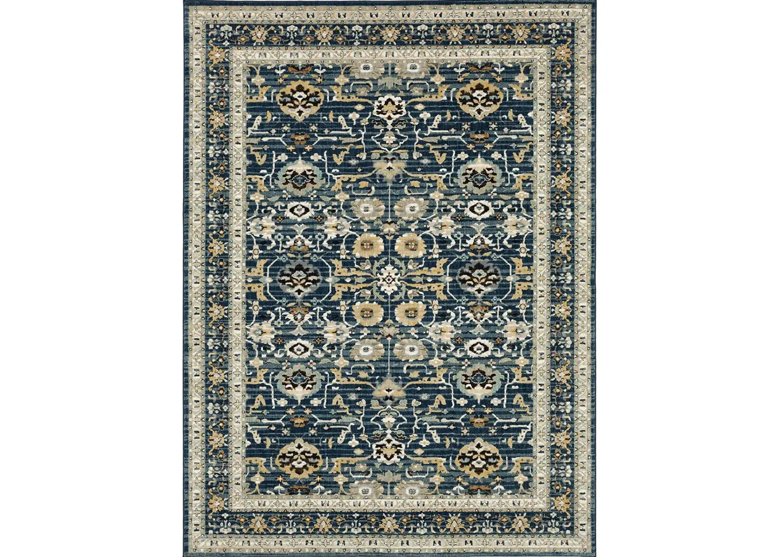 Zephyr Amphora Majolica Blue 5' 3" X 7' 10" Rug