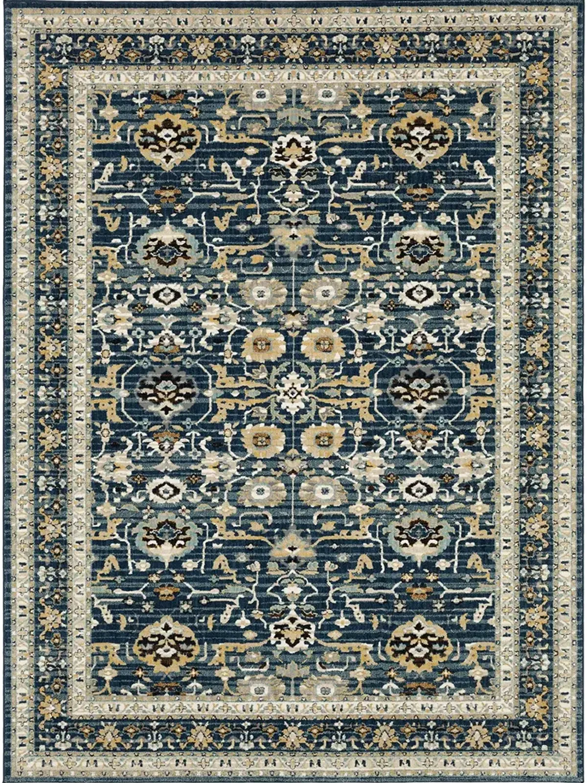 Zephyr Amphora Majolica Blue 5' 3" X 7' 10" Rug