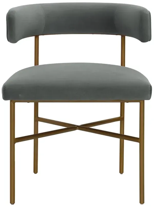 Kim Performance Velvet Chair