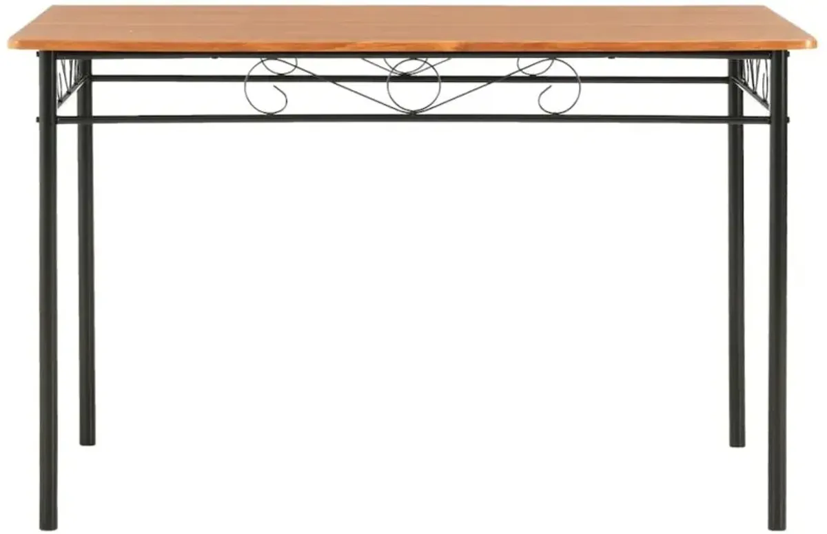 vidaXL Dining Table Brown 47.2"x27.6"x29.5" MDF