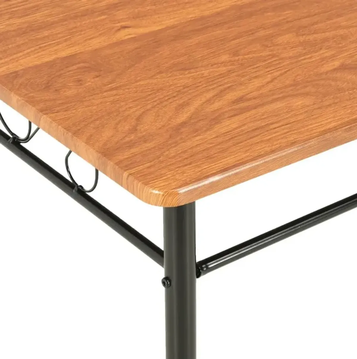 vidaXL Dining Table Brown 47.2"x27.6"x29.5" MDF